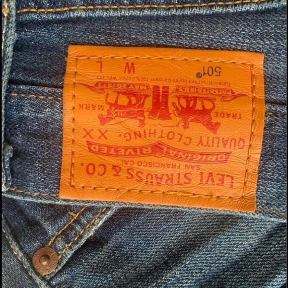 Levi’s irregular 501 ripped jeans - Picture 5 of 5